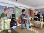 Личное первенство среди студентов по разборке-сборке автомата и снаряжению магазина.