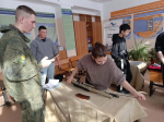 Личное первенство среди студентов по разборке-сборке автомата и снаряжению магазина.